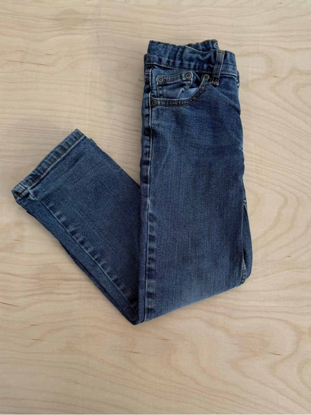 Wonder Nation Relaxed Kid Blue Jeans size 7 Regular